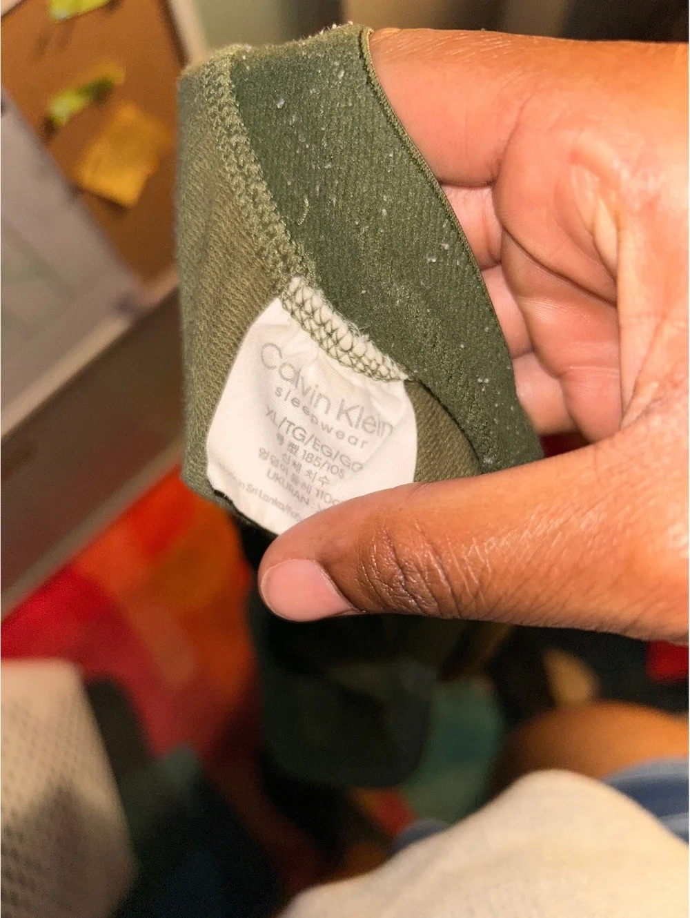 Calvin Klein Olive Green Lounge Pants